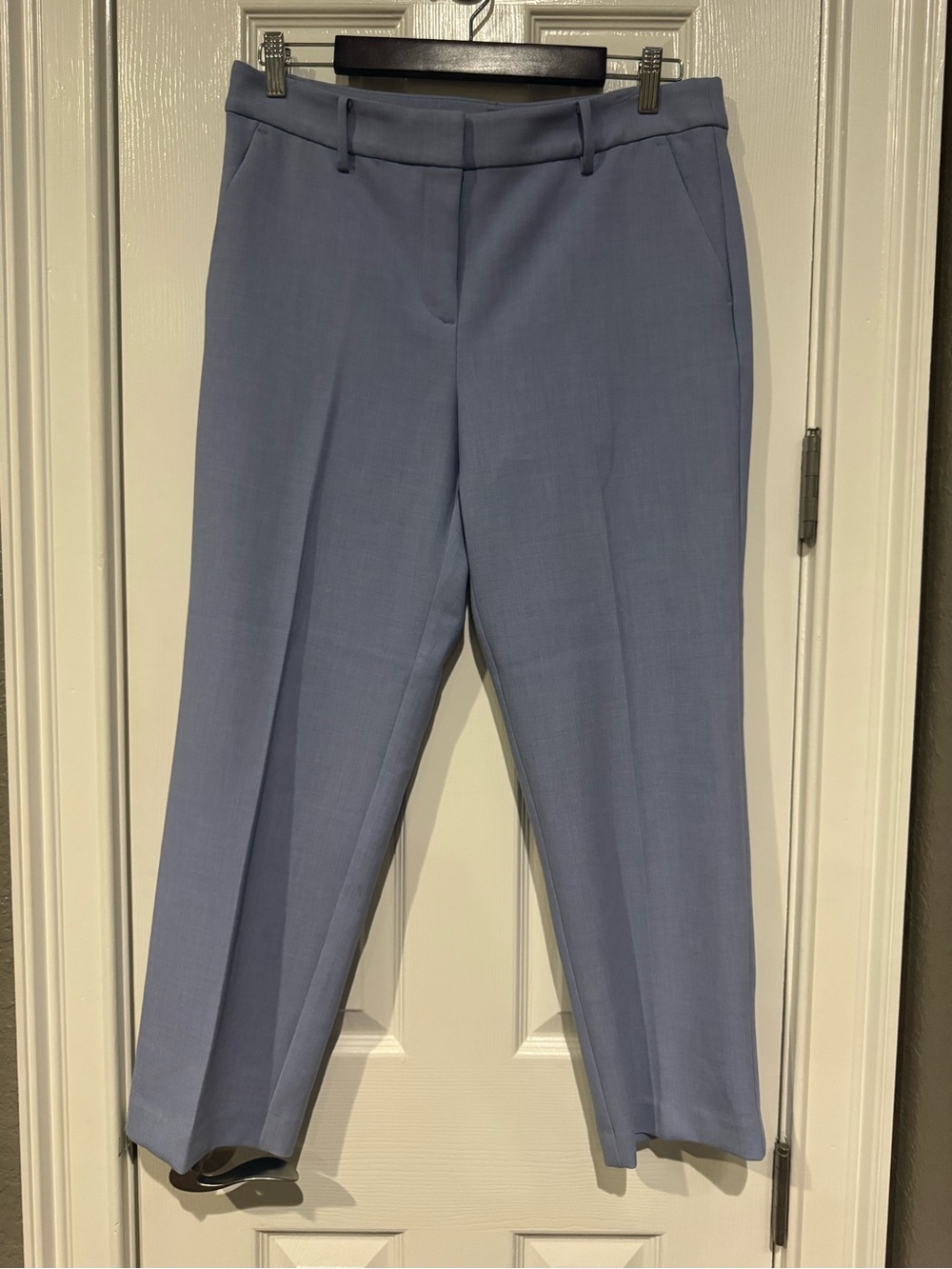 LOFT Light Blue Tailored Women's Dress Trousers